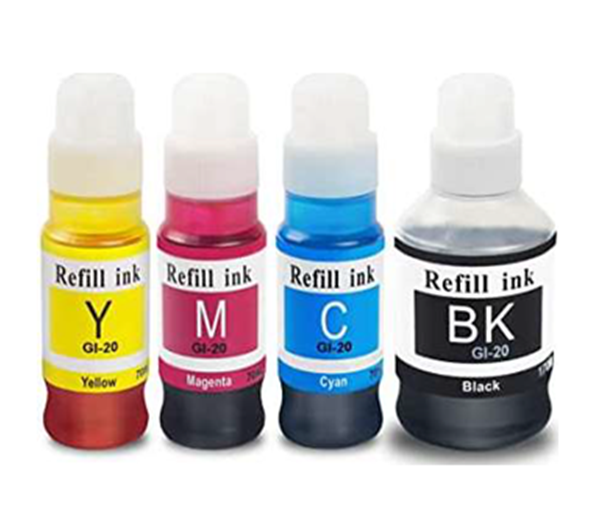 Dye Ink Canon pixma GI60 Compatible 4 colors