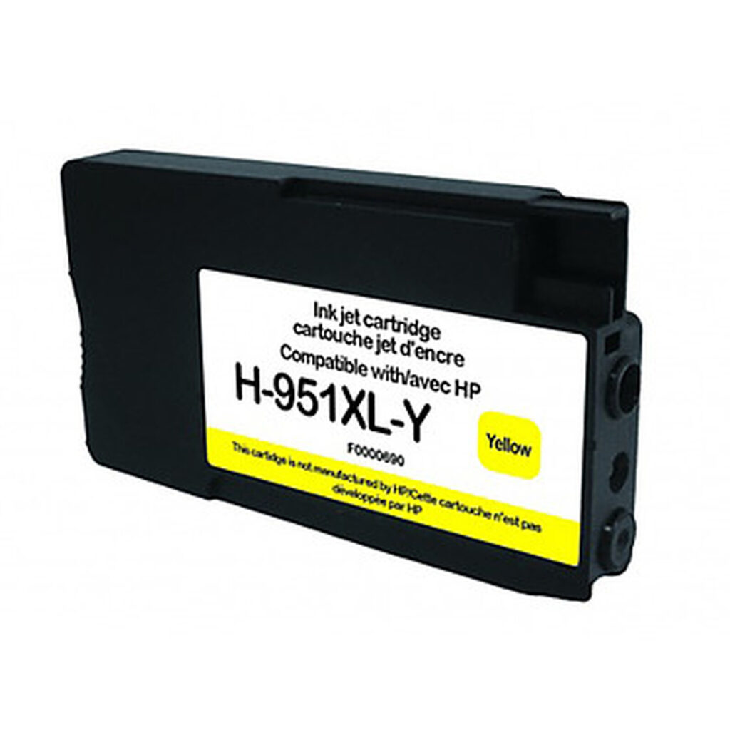 HP 951XL Yellow Ink Cartridge | High-Yield OfficeJet Pro Ink